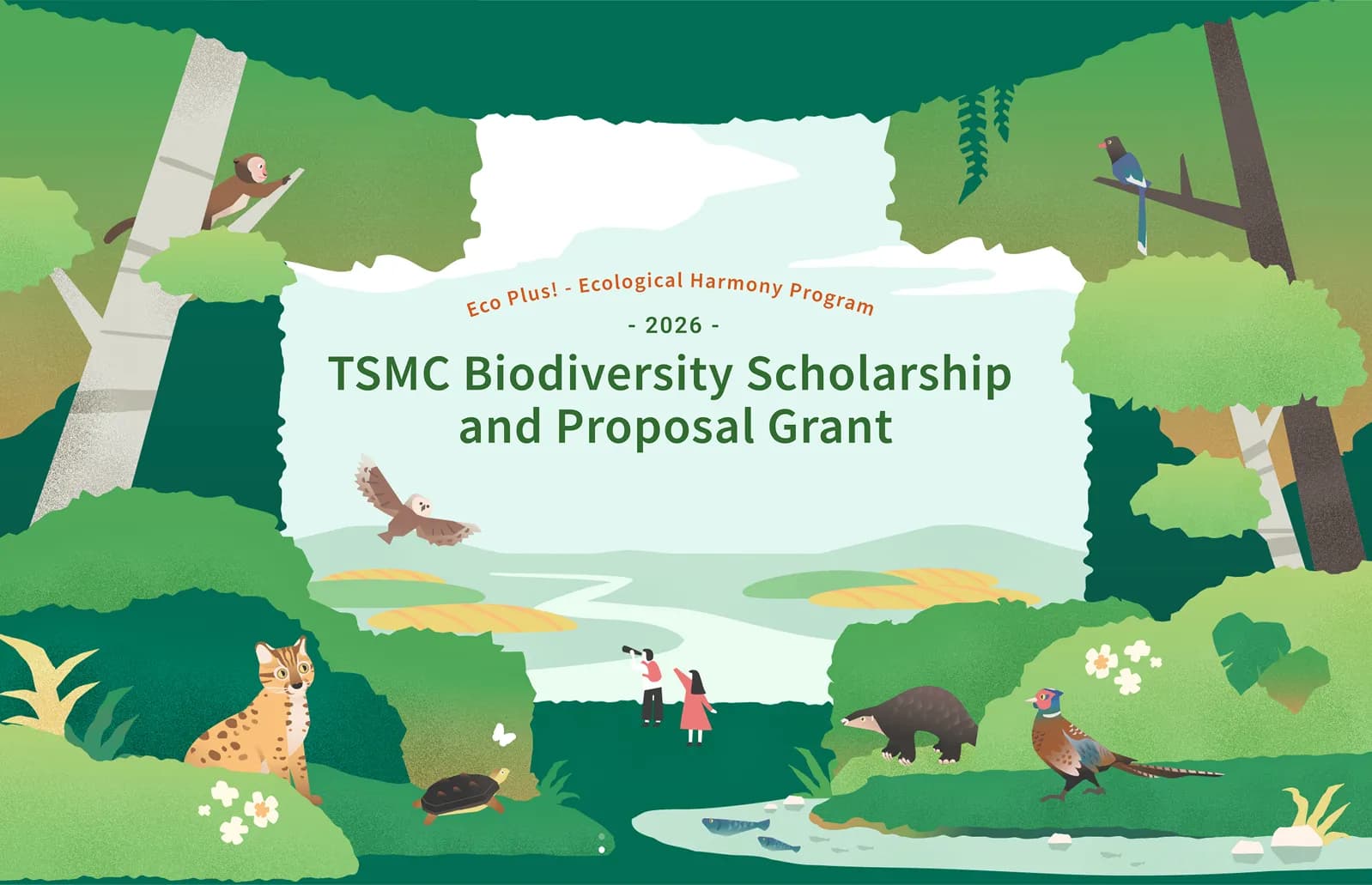 2026 TSMC Biodiversity Scholarship and Proposal Grant Finalists are Announced!